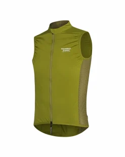 Pas Normal Studios Men's Mechanism Stow Away Gilet — Deep Green^ Jackets & Gilets