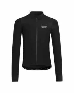 Pas Normal Studios Men's Mechanism Thermal Long Sleeve Jersey — Black^ Jerseys