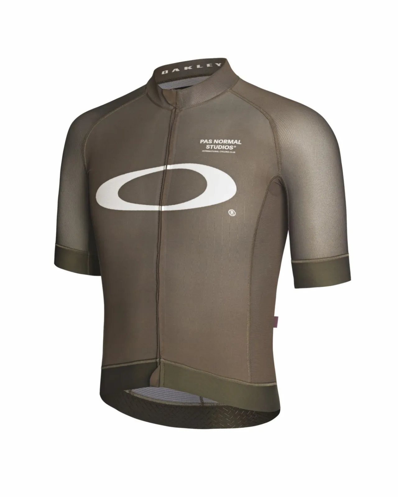 Pas Normal Studios Men's Oakley Mechanism Jersey — Black Olive^ Jerseys
