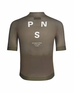 Pas Normal Studios Men's Oakley Mechanism Jersey — Black Olive^ Jerseys