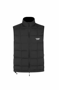 Pas Normal Studios Men's Off-Race Down Vest AW22 — Black^ Casual