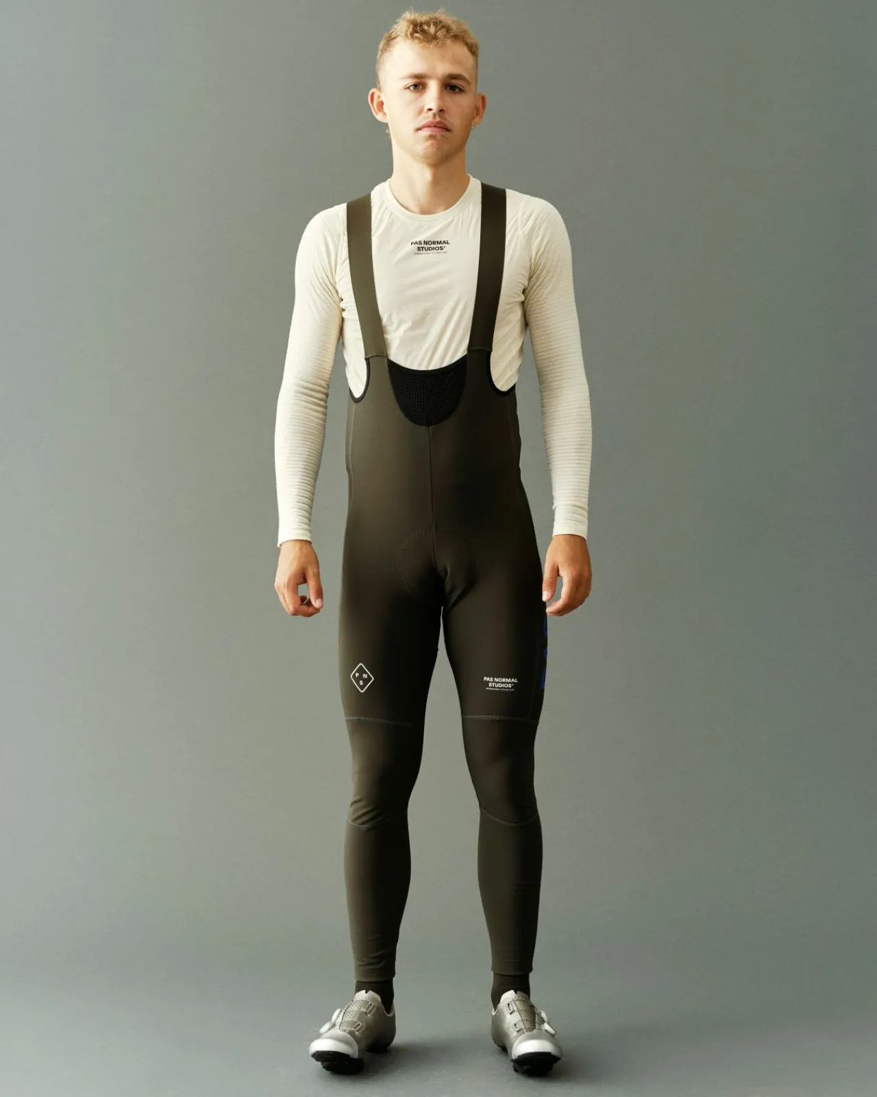 Pas Normal Studios Men's PAS Mechanism Deep Winter Long Bibs — Dark Olive^ Bibs