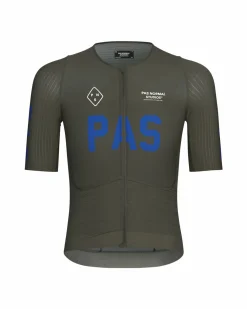 Pas Normal Studios Men's PAS Mechanism Pro Jersey — Dark Olive^ Jerseys