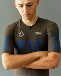 Pas Normal Studios Men's PAS Mechanism Pro Jersey — Dark Olive^ Jerseys