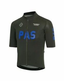 Pas Normal Studios Men's PAS Mechanism Pro Rain Jersey — Dark Olive^ Jerseys