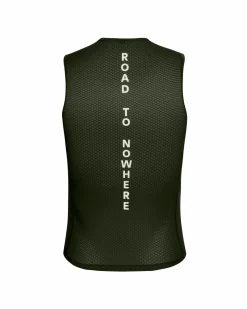 Pas Normal Studios Men's Sleeveless Base Layer — Olive^ Base Layers
