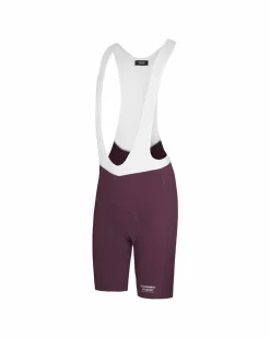 Pas Normal Studios Men's Solitude Bibs — Burgundy^ Bibs