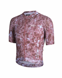 Pas Normal Studios Men's Solitude Late Drop Jersey — Burgundy^ Jerseys