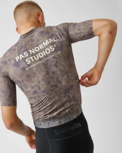 Pas Normal Studios Men's Solitude Late Drop Jersey — Deep Grey^ Jerseys