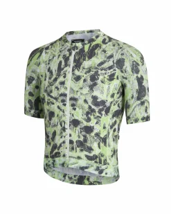 Pas Normal Studios Men's Solitude Late Drop Jersey — Acid Green^ Jerseys