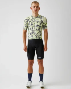 Pas Normal Studios Men's Solitude Late Drop Jersey — Acid Green^ Jerseys