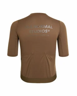 Pas Normal Studios Men's Solitude Mesh Jersey — Brown^ Jerseys