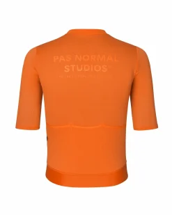 Pas Normal Studios Men's Solitude Mesh Jersey — Bright Orange^ Jerseys