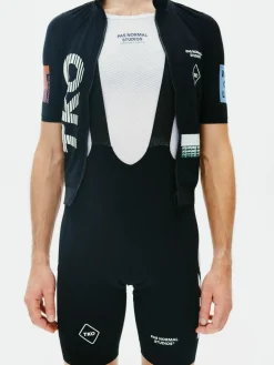 Pas Normal Studios Men's T.K.O. Essential Light Bibs — Black^ Bibs