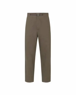 Pas Normal Studios Off-Race Cotton Twill Pants — Ash Brown^Women Casual|Casual
