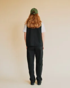 Pas Normal Studios Off-Race Cotton Twill Pants — Black^Women Casual|Casual