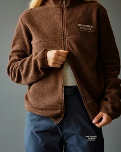 Pas Normal Studios Off-Race Fleece Jacket — Bronze^Women Casual|Casual