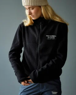Pas Normal Studios Off-Race Fleece Jacket — Black^Women Casual|Casual