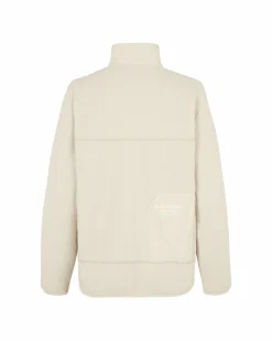 Pas Normal Studios Off-Race Fleece Jacket AW22 — Off White^Women Casual|Casual