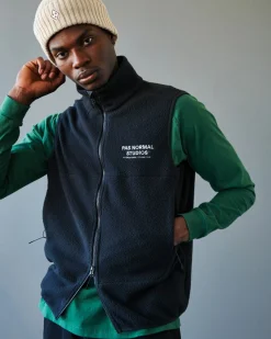 Pas Normal Studios Off-Race Fleece Vest — Black^Women Casual|Casual