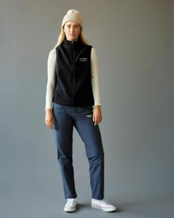 Pas Normal Studios Off-Race Fleece Vest — Black^Women Casual|Casual