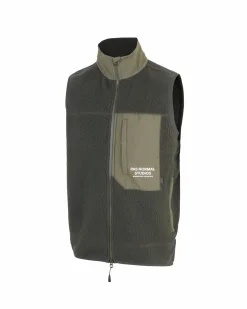 Pas Normal Studios Off-Race Fleece Vest AW22 — Dark Olive^Women Casual|Casual