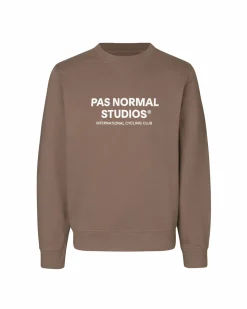 Pas Normal Studios Off-Race Logo Sweatshirt — Clay^Women Casual|Casual