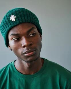 Pas Normal Studios Off-Race Patch Beanie — Pine Green^Women Casual|Casual