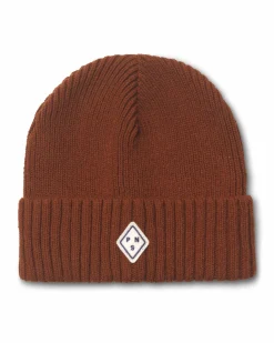 Pas Normal Studios Off-Race Patch Beanie — Rust^Women Casual|Casual