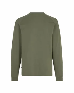 Pas Normal Studios Off-Race Patch Long Sleeve T-Shirt — Dusty Olive^Women Casual|Casual