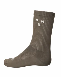 Pas Normal Studios Off-Race Ribbed Socks — Ash Brown^Women Casual|Casual