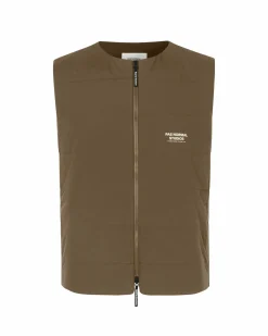Pas Normal Studios Off-Race Thermal Gilet — Army Brown^Women Casual|Casual