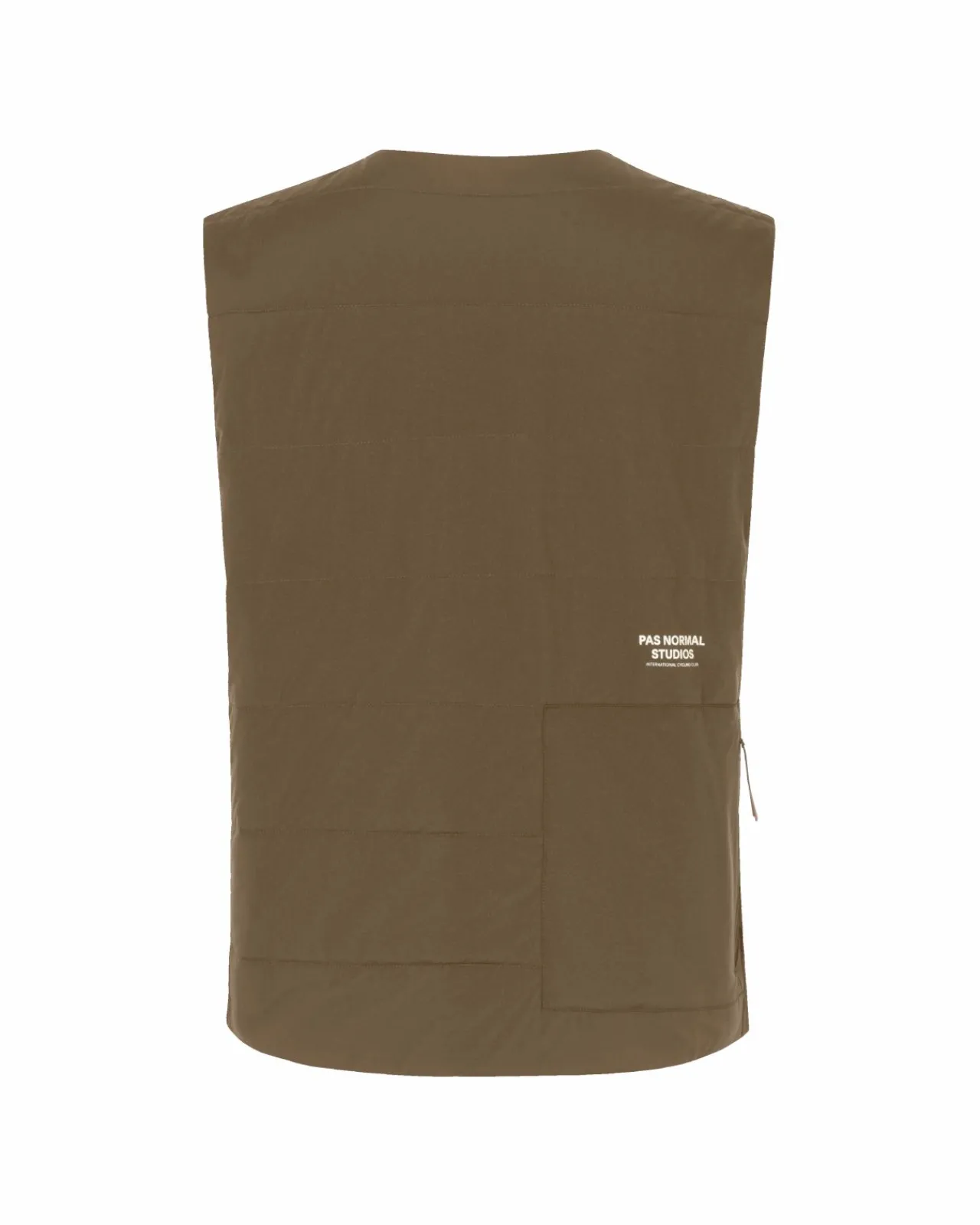 Pas Normal Studios Off-Race Thermal Gilet — Army Brown^Women Casual|Casual