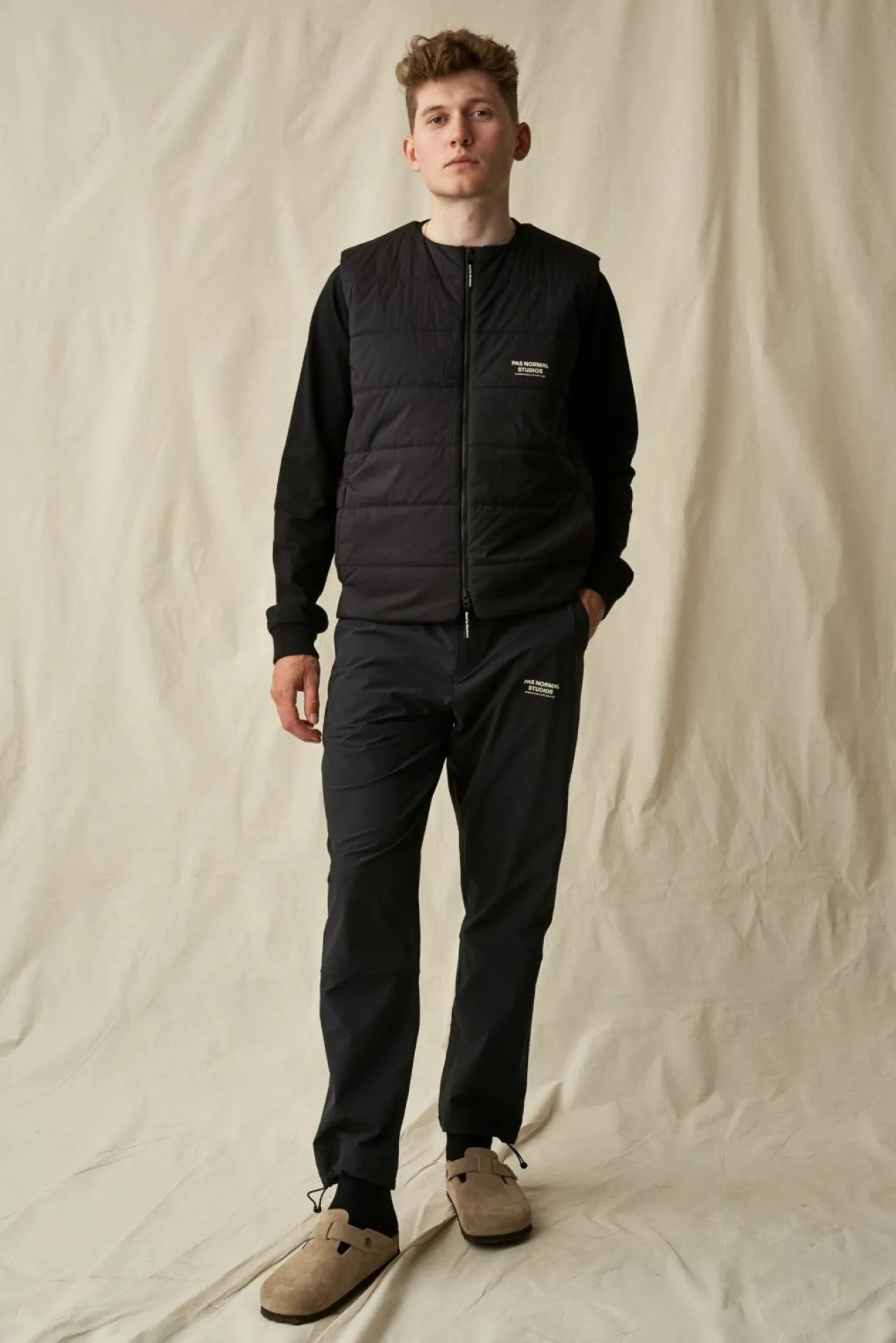 Pas Normal Studios Off-Race Thermal Gilet — Black^Women Casual|Casual