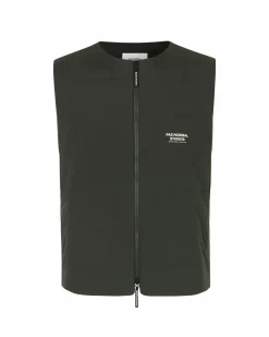 Pas Normal Studios Off-Race Thermal Gilet — Dark Olive^Women Casual|Casual