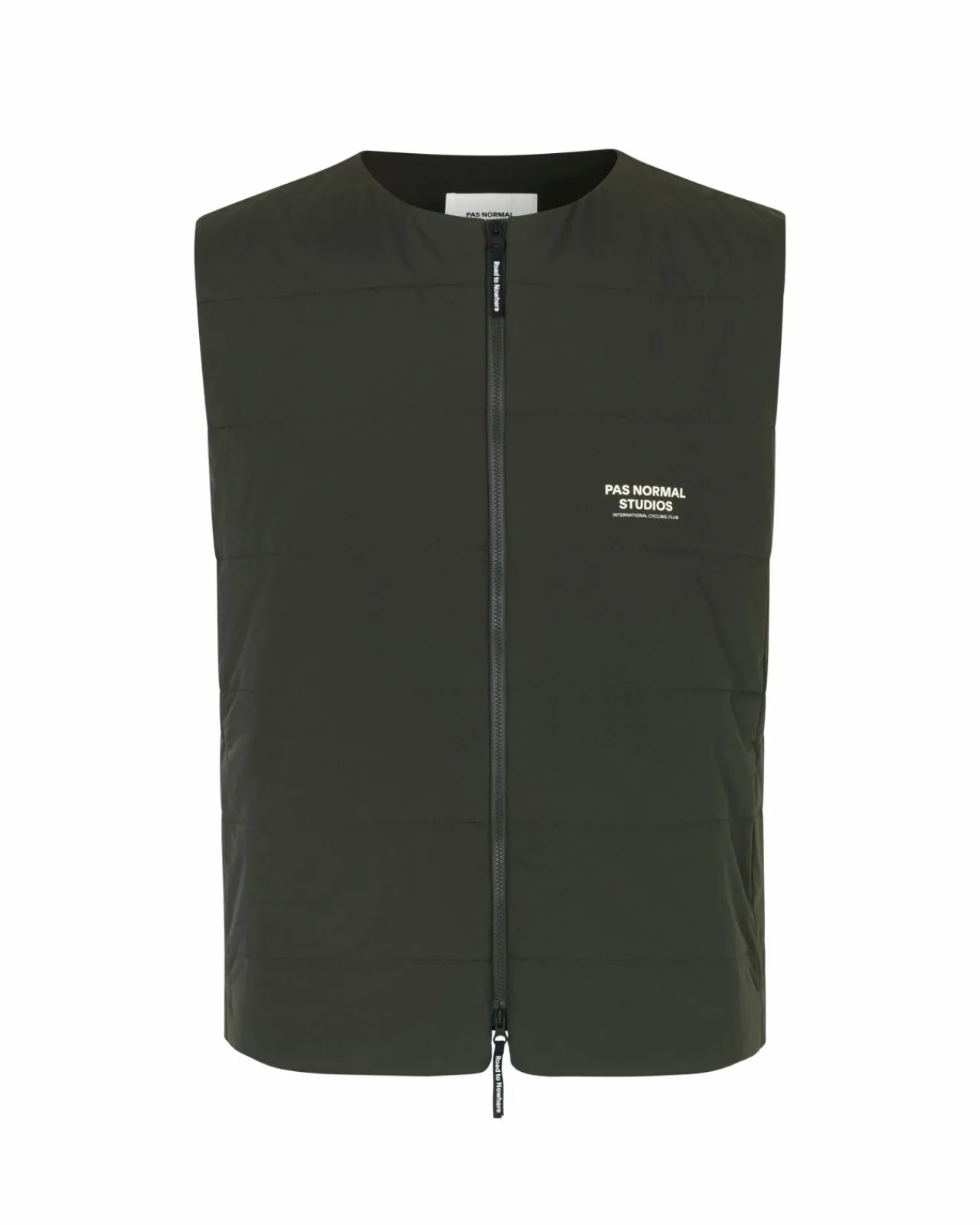 Pas Normal Studios Off-Race Thermal Gilet — Dark Olive^Women Casual|Casual