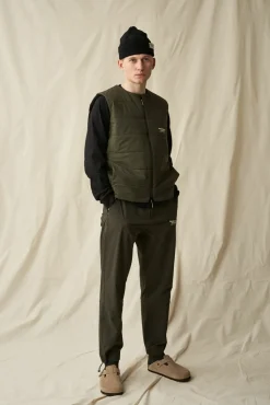 Pas Normal Studios Off-Race Thermal Gilet — Dark Olive^Women Casual|Casual