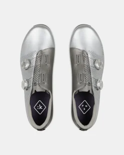 Pas Normal Studios x Fizik - Mechanism Road Shoe — Silver^Women Accessories|Accessories