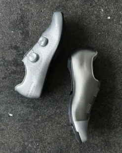 Pas Normal Studios x Fizik - Mechanism Road Shoe — Silver^Women Accessories|Accessories