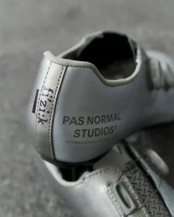 Pas Normal Studios x Fizik - Mechanism Road Shoe — Silver^Women Accessories|Accessories