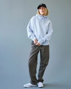 Pas Normal Studios Porter Off-Race Logo Hoodie — Grey^Women Casual|Casual