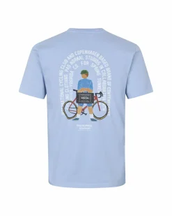 Pas Normal Studios Porter Off-Race T-Shirt — Pale Blue^Women Casual|Casual