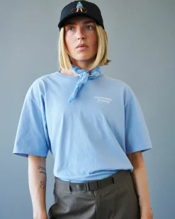 Pas Normal Studios Porter Off-Race T-Shirt — Pale Blue^Women Casual|Casual
