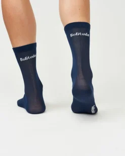 Pas Normal Studios Solitude Socks — Navy^Women Socks|Socks
