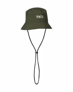 Pas Normal Studios T.K.O. Off-Race Shield Bucket Hat — Olive^Women Accessories|Accessories
