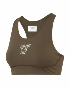 Pas Normal Studios Women's Balance Bra — Dusty Brown^Women Gym & Training