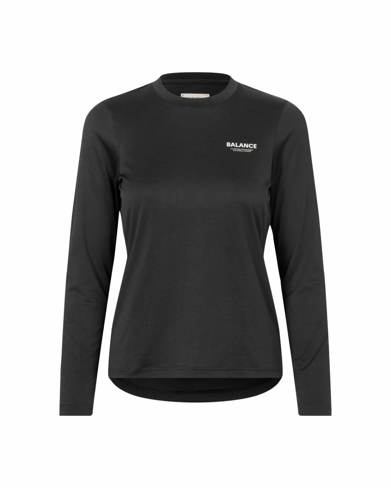 Pas Normal Studios Women's Balance Long Sleeve T-shirt — Black^Women Gym & Training
