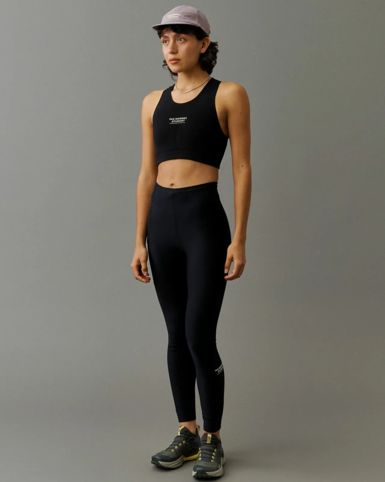 Pas Normal Studios Women's Balance Long Tights — Black^Women Gym & Training