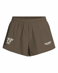Pas Normal Studios Women's Balance Shorts — Dusty Brown^Women Gym & Training