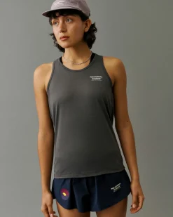 Pas Normal Studios Women's Balance Sleeveless Top — Stone Grey^Women Gym & Training